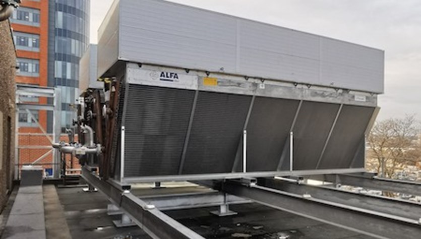 Leeds Hospital heat pump